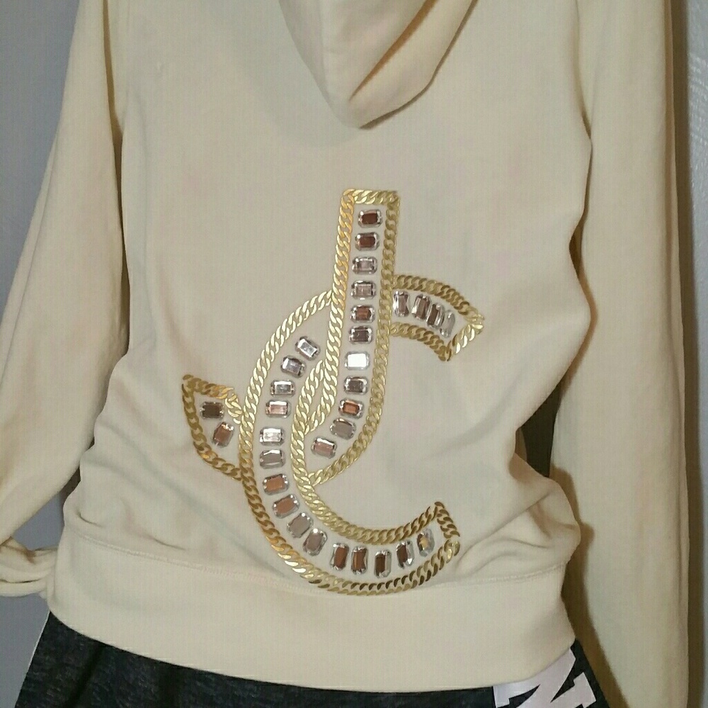 Juicy Couture white velour jacket